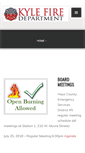 Mobile Screenshot of kylefire.com