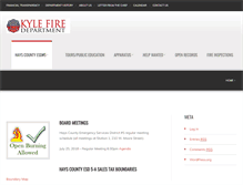 Tablet Screenshot of kylefire.com